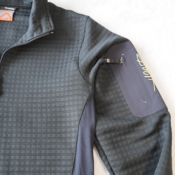 Scott Freeride Black Soft Shell Snowboard Sweatshirt Men's M - Picture 3 of 10